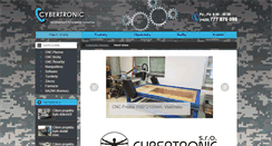 Desktop Screenshot of cybertronic-robotics.com